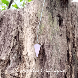 pouvoirs pendule quartz rose