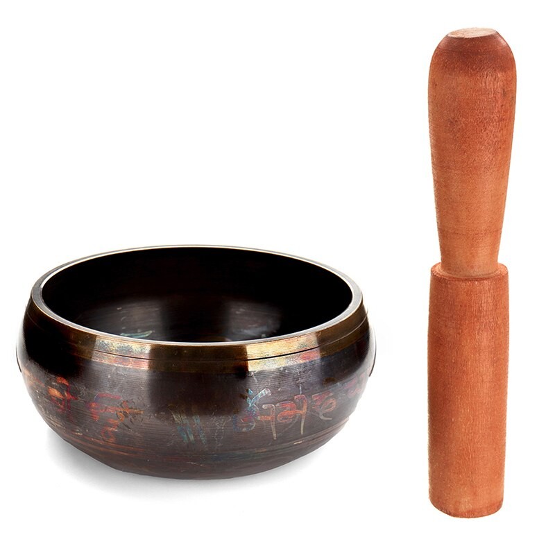 Bol Tibetain , Bol Tibétain Artisanal Fabriqué pour Méditation