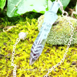 pendule de Thot gravé fluorite