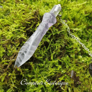 pendule égyptien de Thot fluorite