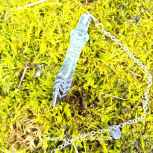 pendule égyptien émetteur récepteur fluorite