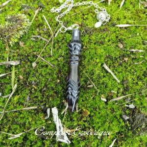 pendule fluorite égyptien Thot