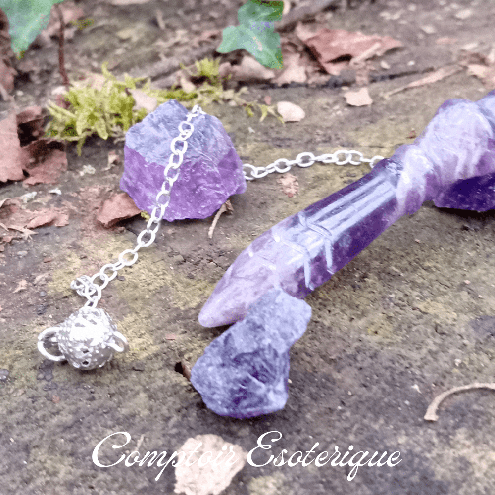 pendule de thot pour soigner en améthyste pendule de thot pour soigner en améthyste