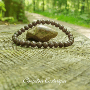 bracelet en grenat rouge