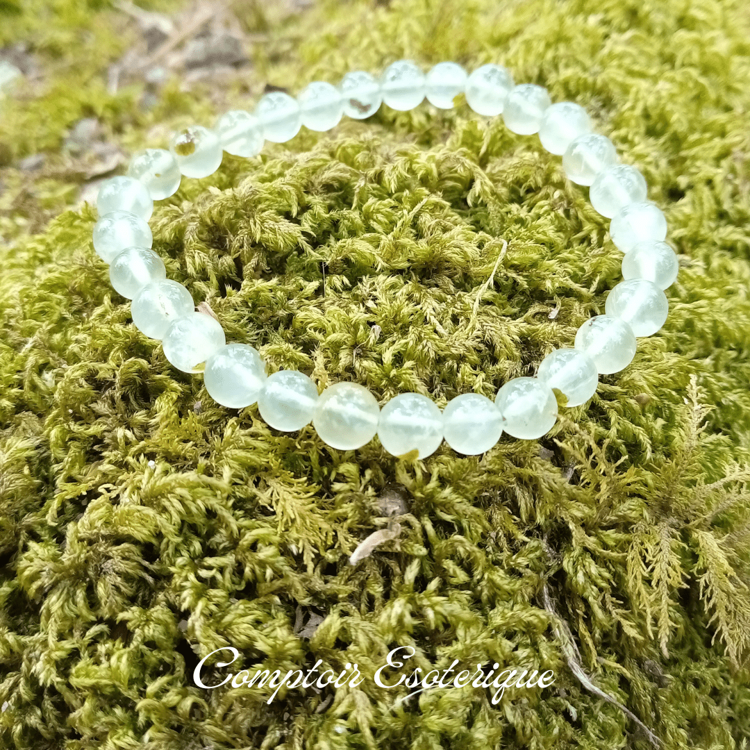 bracelet prehnite homme bracelet préhnite homme