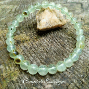 bracelet préhnite propriétés