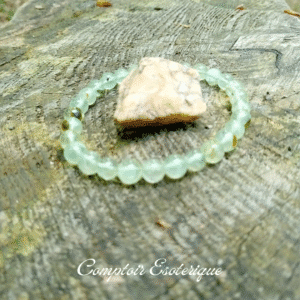 bracelet préhnite vertus