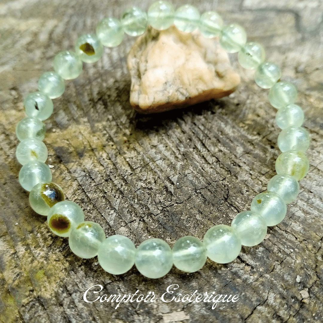 bracelet prehnite vertus spirituelles bracelet préhnite vertus spirituelles