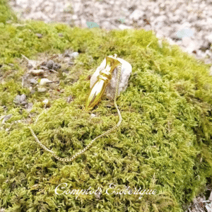 puissant pendule égyptien métal