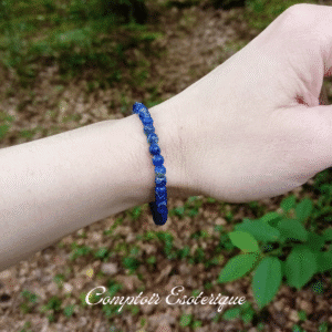 bracelet lithothérapie lapis lazuli