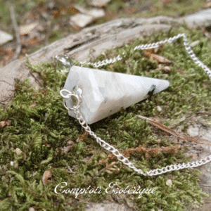 pendule divinatoire pierre de lune